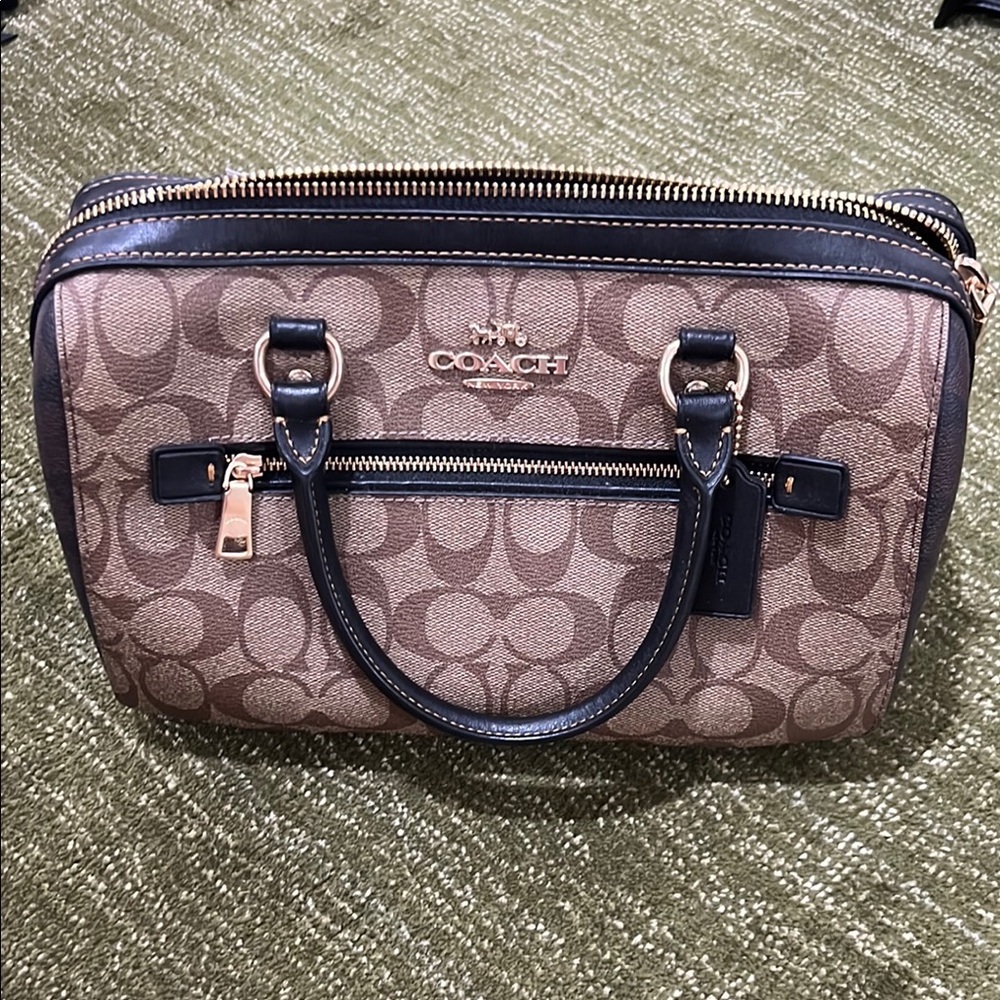 Coach Brown Signature Handbag